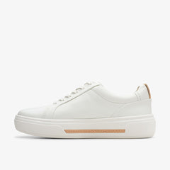 Hollyhock Walk Off White Leather | Clarks Onsale