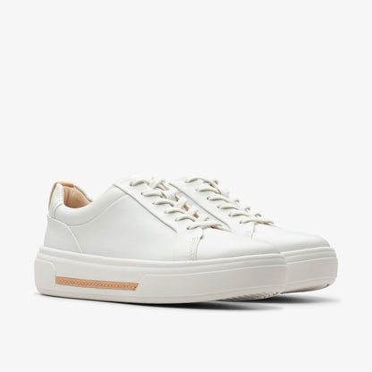 Hollyhock Walk Off White Leather | Clarks Onsale