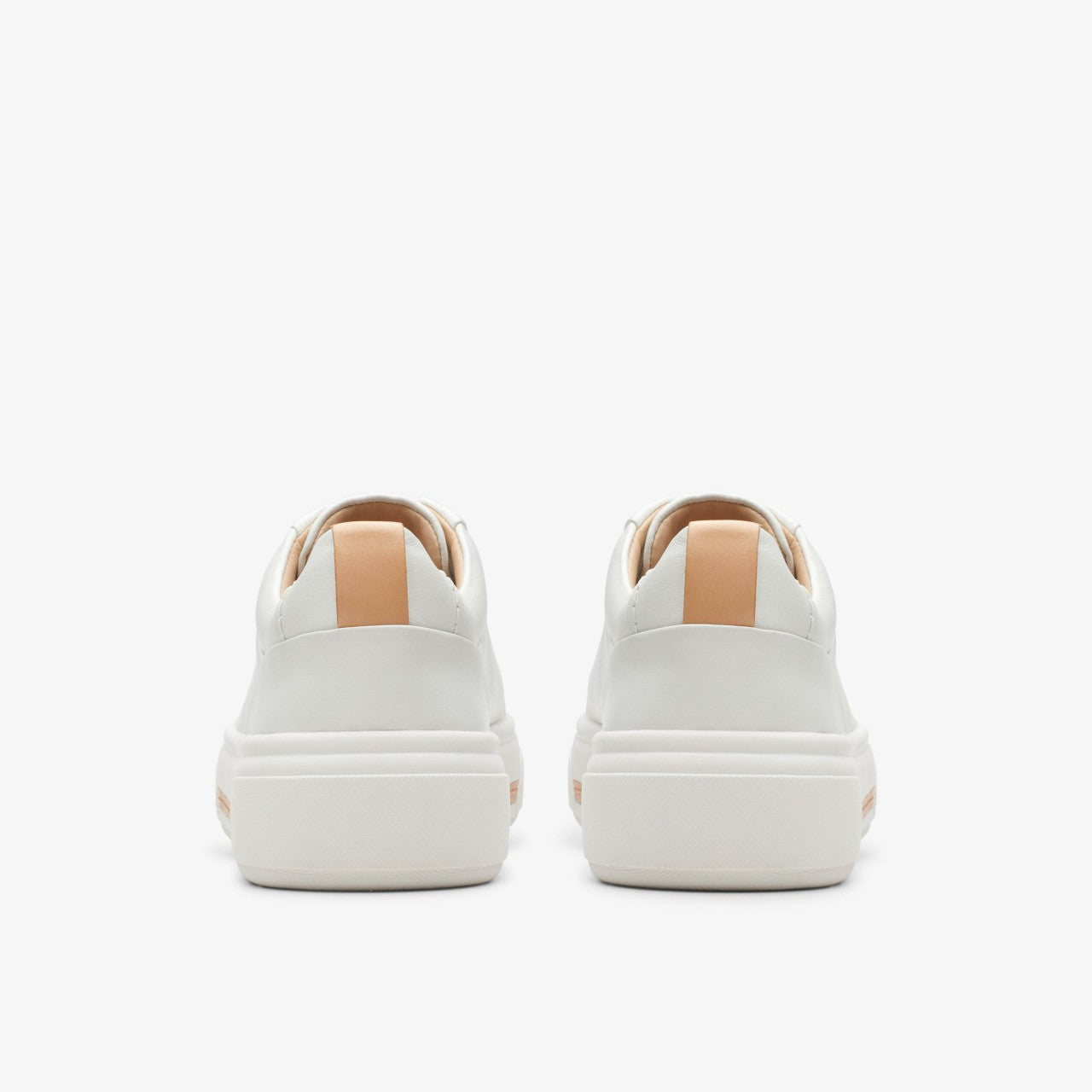 Hollyhock Walk Off White Leather | Clarks Onsale