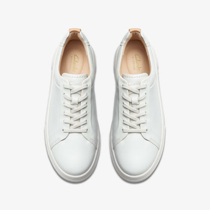 Hollyhock Walk Off White Leather | Clarks Onsale