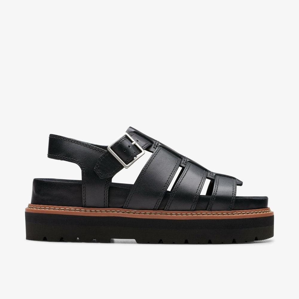 Orianna Twist Black Leather | Clarks Sale