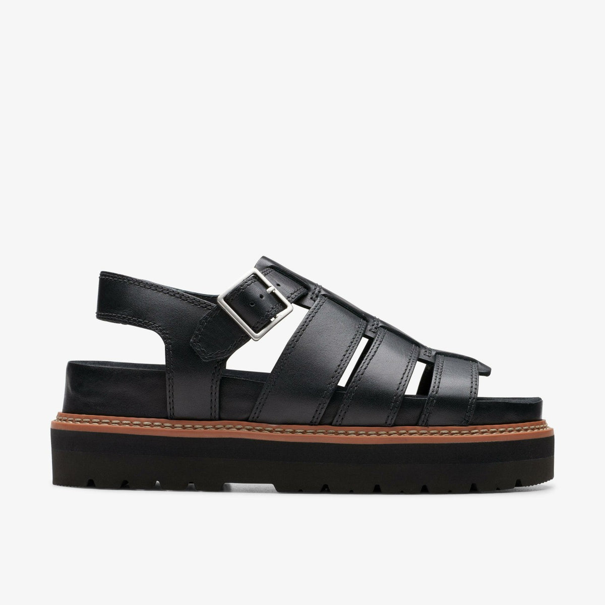 Orianna Twist Black Leather | Clarks Sale