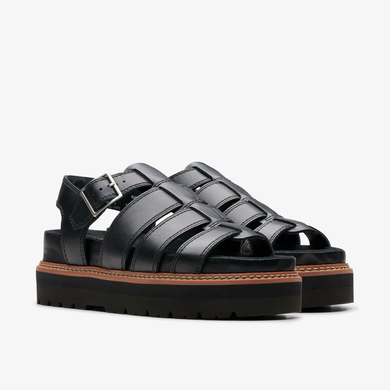 Orianna Twist Black Leather | Clarks Sale