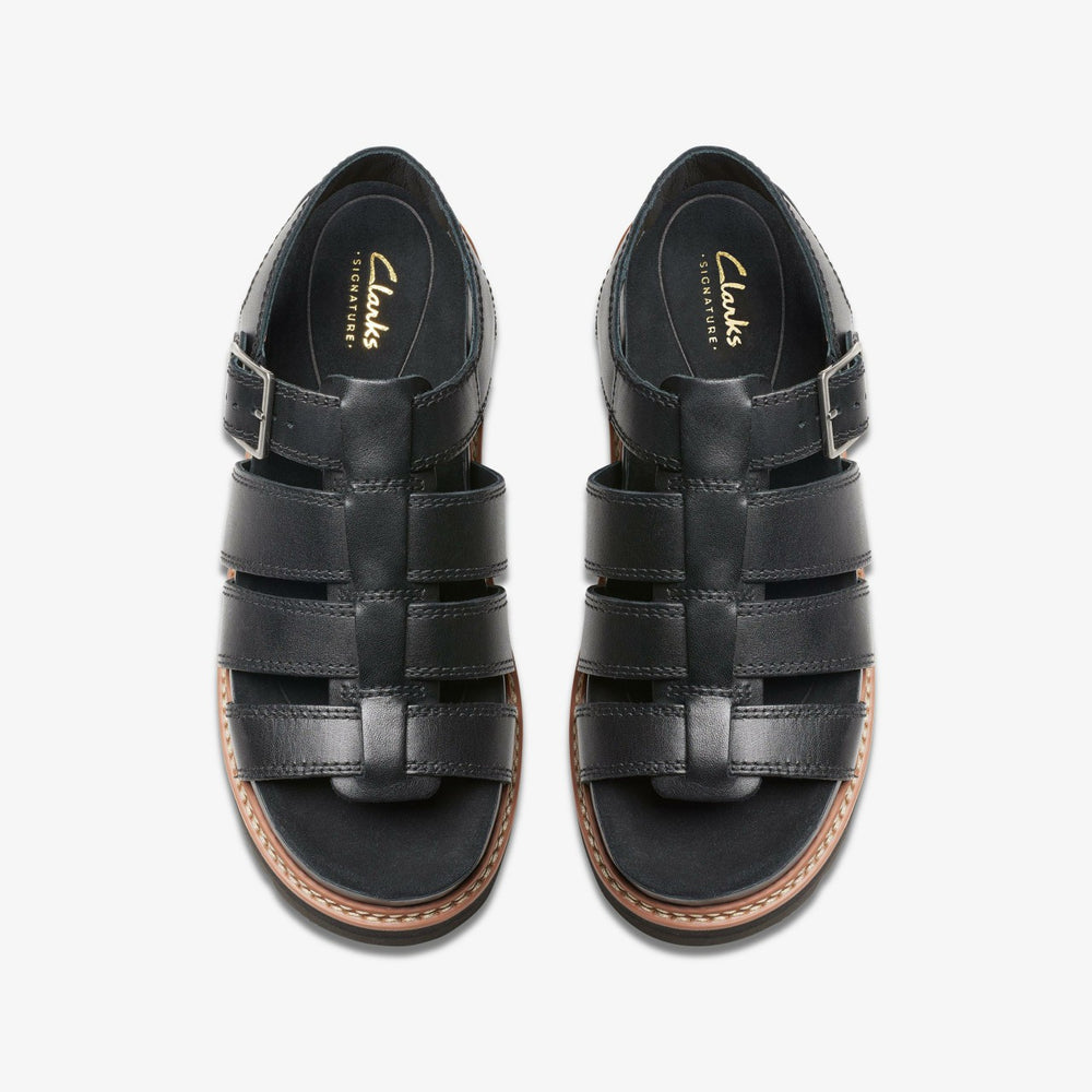 Orianna Twist Black Leather | Clarks Sale