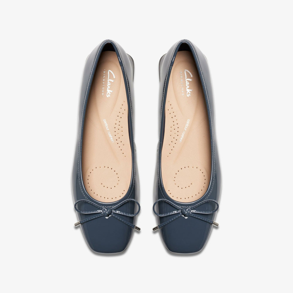 Ubree 15 Step Navy Patent | Clarks Sale