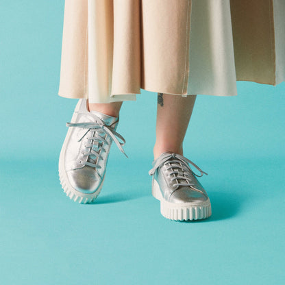 Mayhill Walk Silver Metallic | Clarks