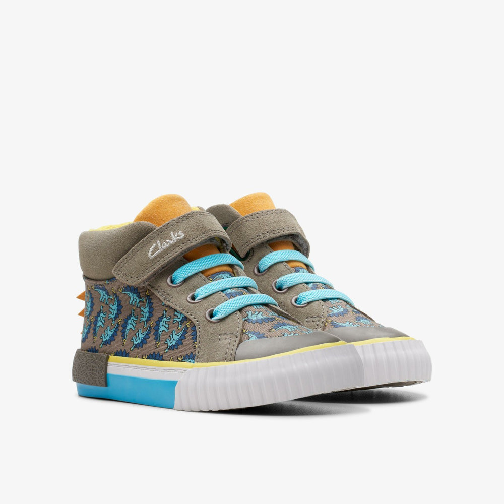 Foxing Roar Hi Toddler Sage Combination | Clarks US