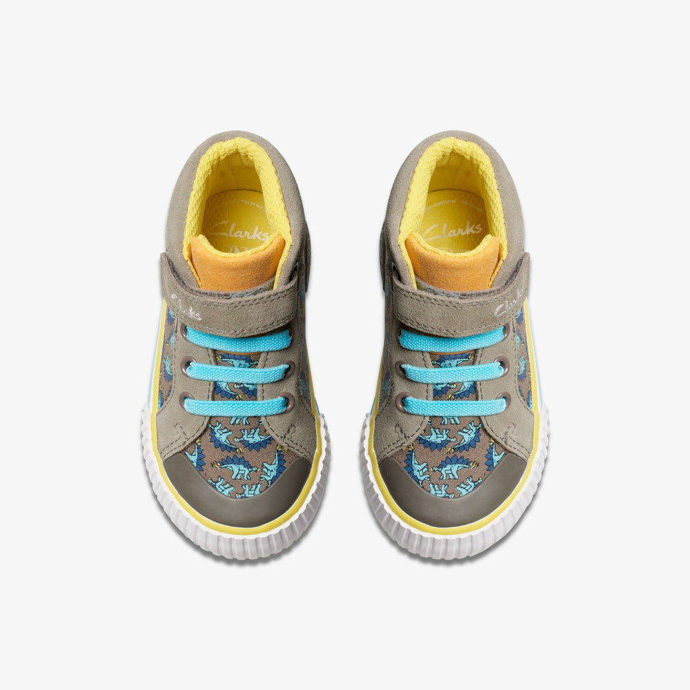 Foxing Roar Hi Toddler Sage Combination | Clarks US