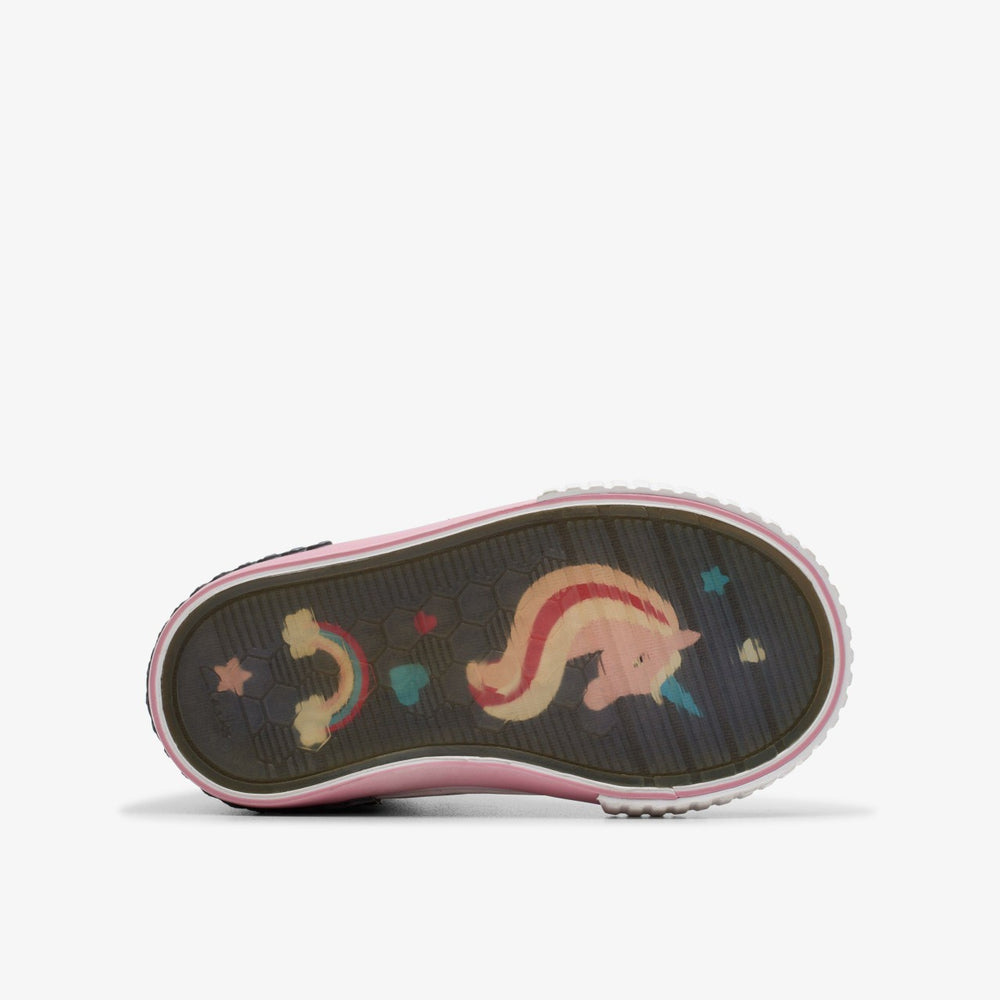 Foxing Halo Hi Toddler Silver | Clarks Discount