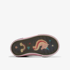 Foxing Halo Hi Toddler Silver | Clarks Discount