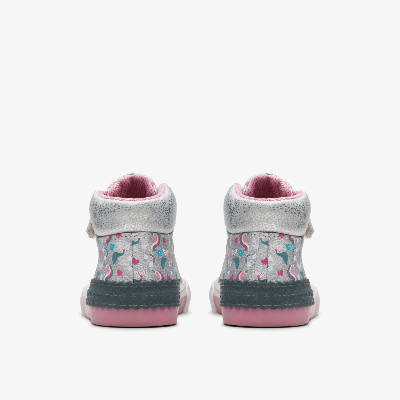 Foxing Halo Hi Toddler Silver | Clarks Discount