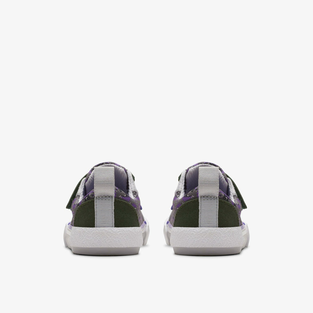 Foxing Steggy Toddler Grey Combination | Clarks Discount