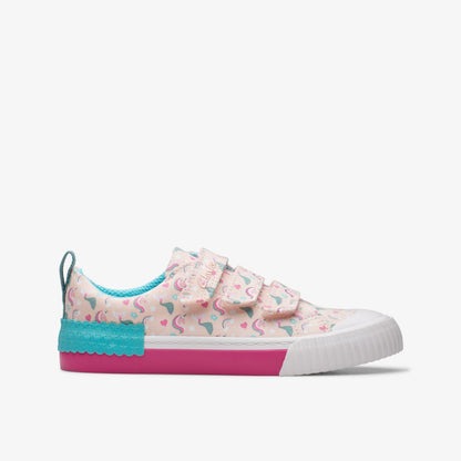 Foxing Myth Kid Pink Multicolour | Clarks