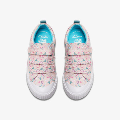 Foxing Myth Kid Pink Multicolour | Clarks