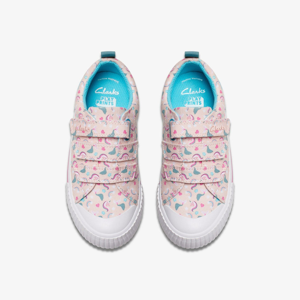 Foxing Myth Kid Pink Multicolour | Clarks