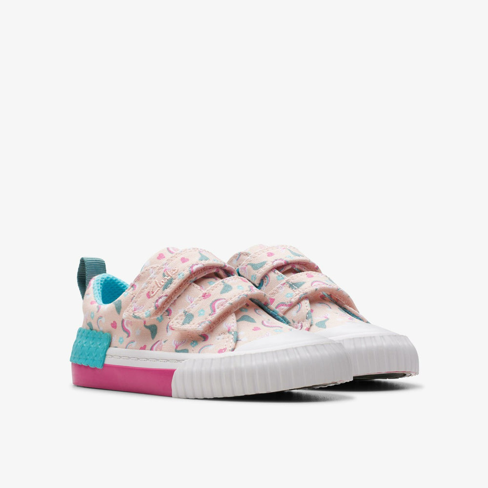 Foxing Myth Toddler Pink Multicolour | Clarks For Sale