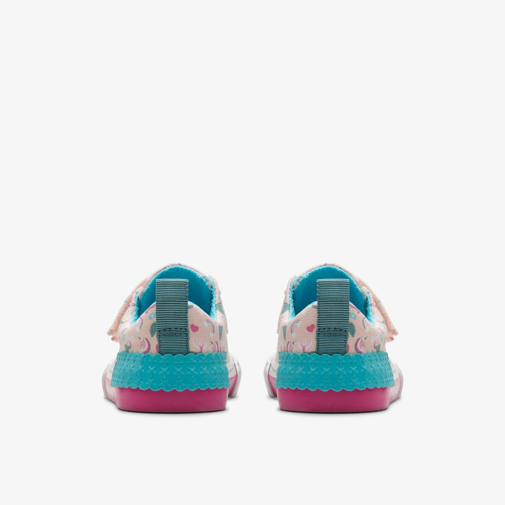 Foxing Myth Toddler Pink Multicolour | Clarks For Sale