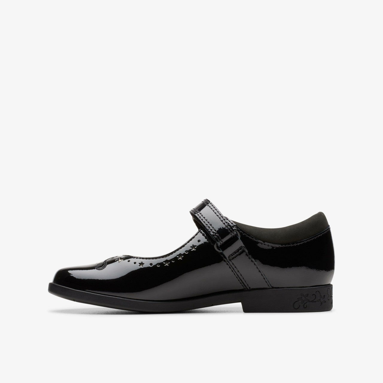 Lock Magic Kid Black Patent | Clarks Sale