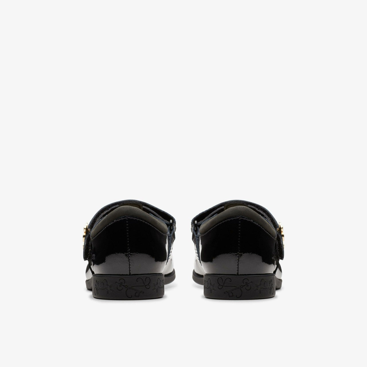 Lock Shine Kid Black Patent | Clarks For Sale