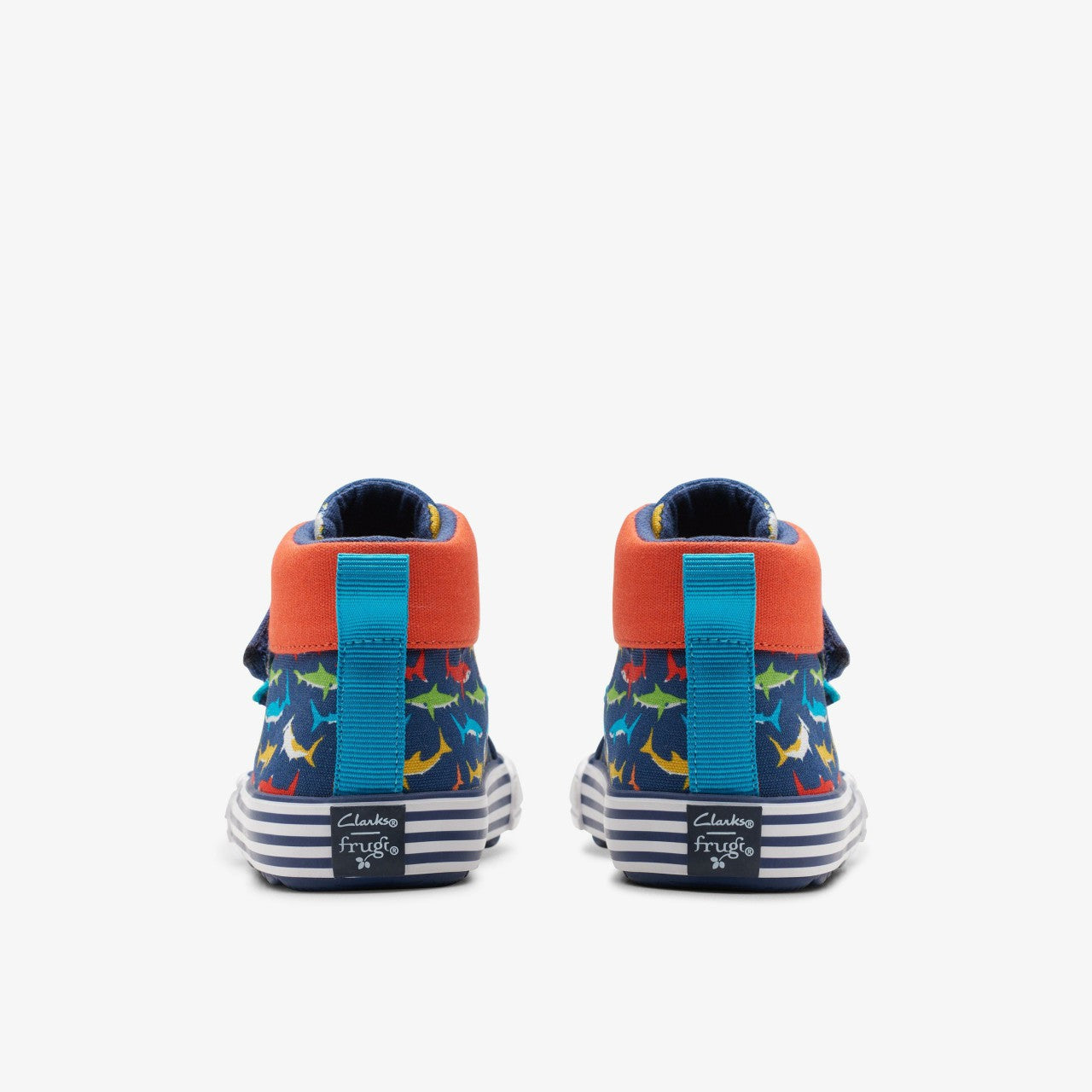 Foxing Save Hi Toddler Navy Print | Clarks Sale