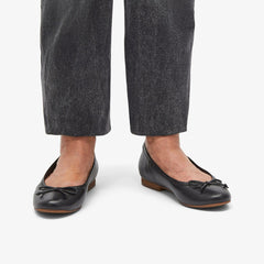 Fawna Lily Black Leather | Clarks Sale