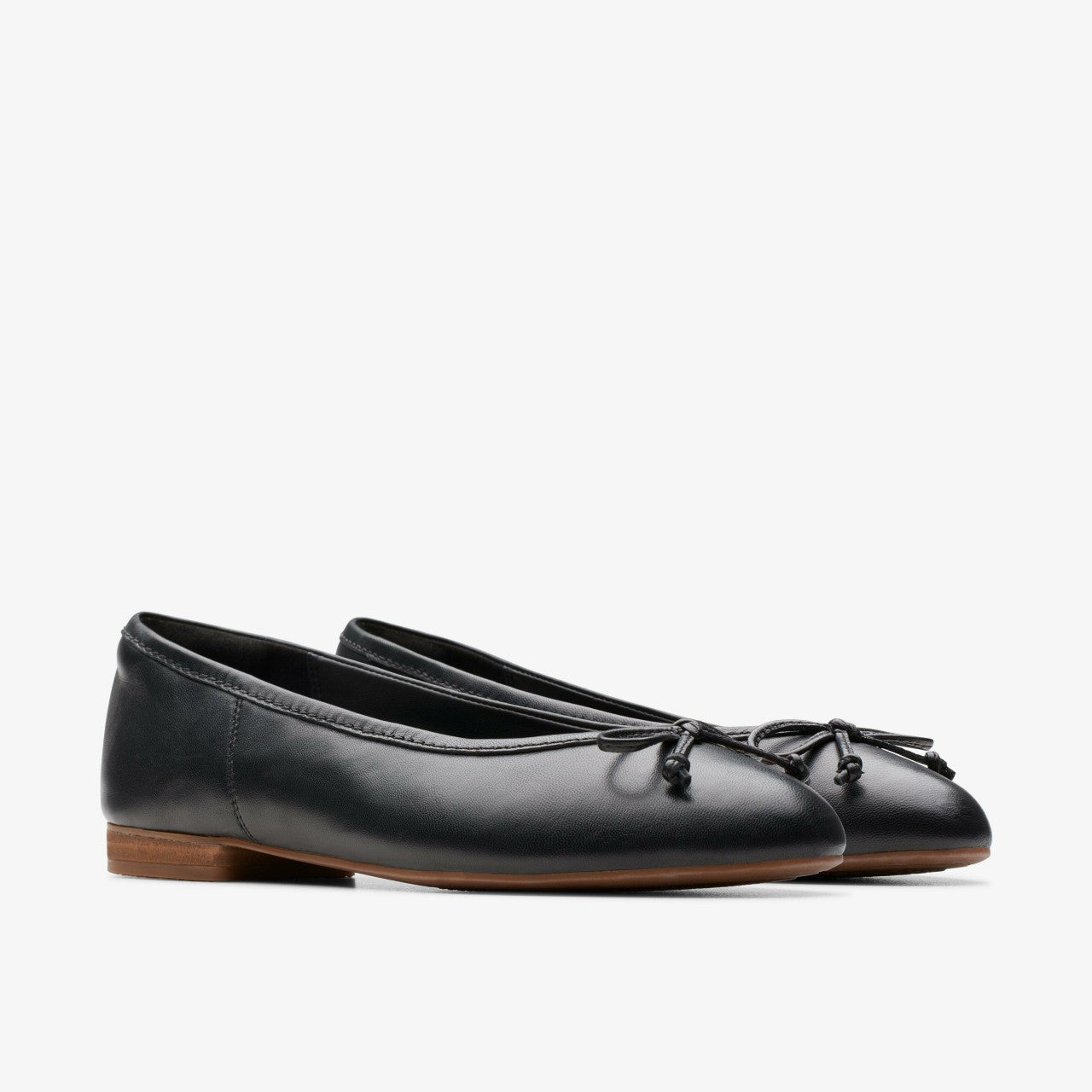 Fawna Lily Black Leather | Clarks Sale