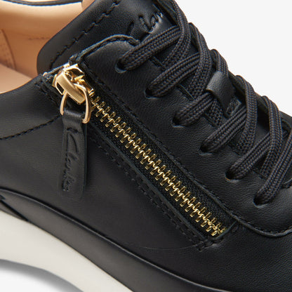 Tivoli Zip Black Leather | Clarks For Sale