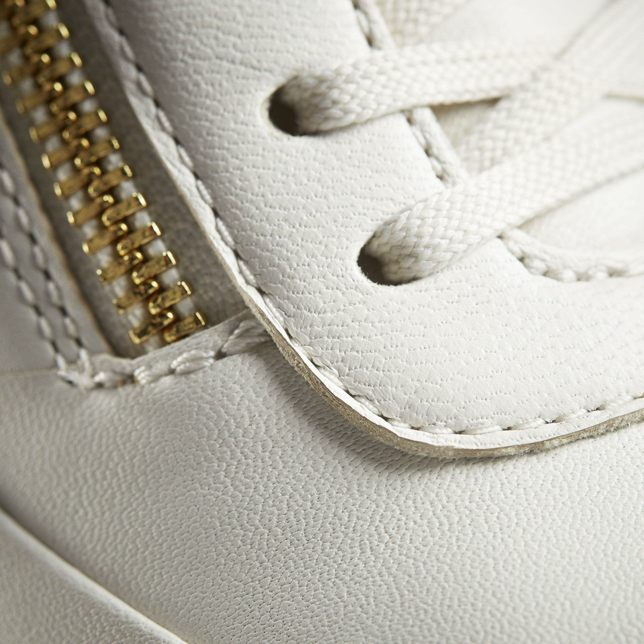 Tivoli Zip Off White Leather | Clarks US