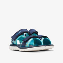 Surfing Tide Toddler Navy | Clarks Discount