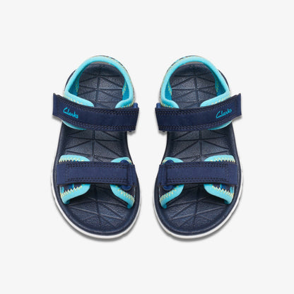 Surfing Tide Toddler Navy | Clarks Discount
