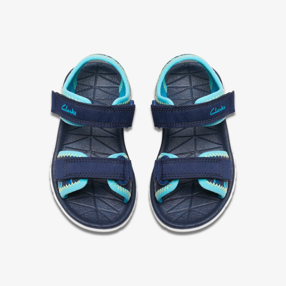 Surfing Tide Toddler Navy | Clarks Discount