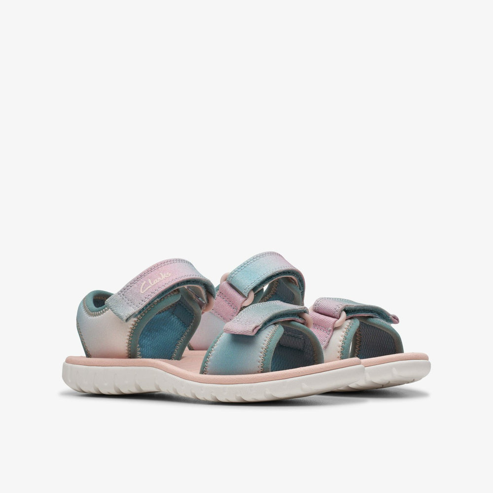 Surfing Tide Kid Pastel | Clarks For Sale