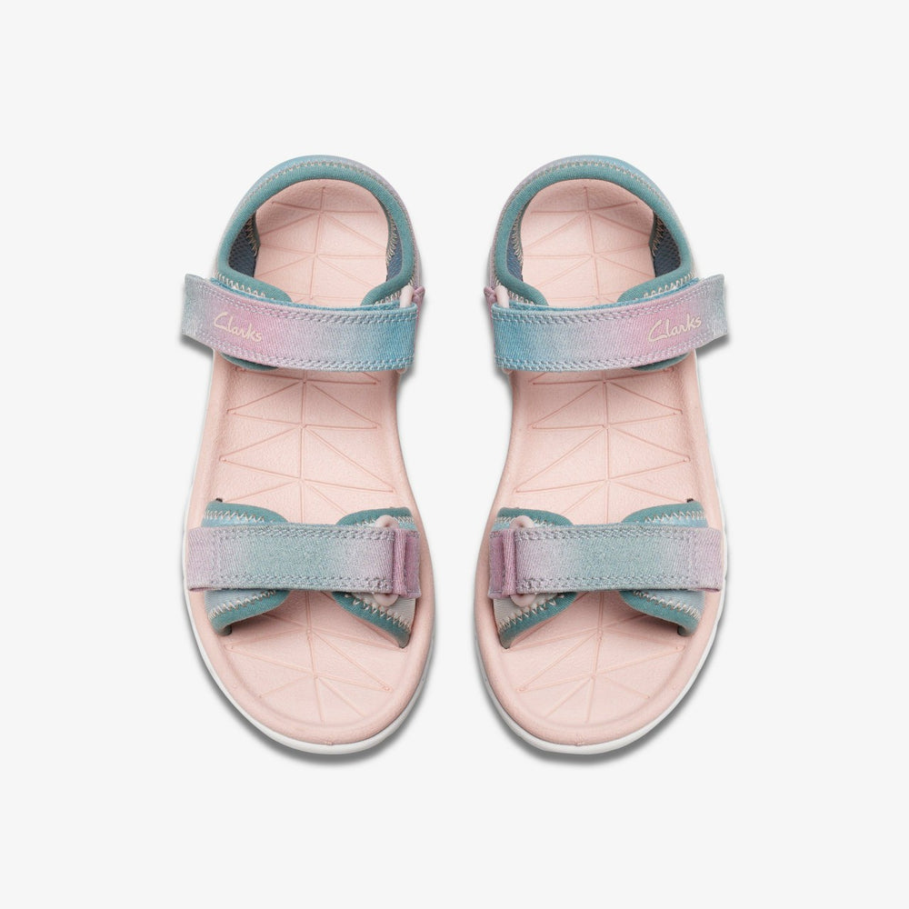 Surfing Tide Kid Pastel | Clarks For Sale