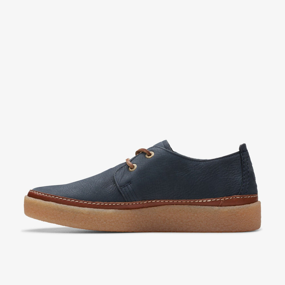 Clarkwood Low Navy Nubuck | Clarks
