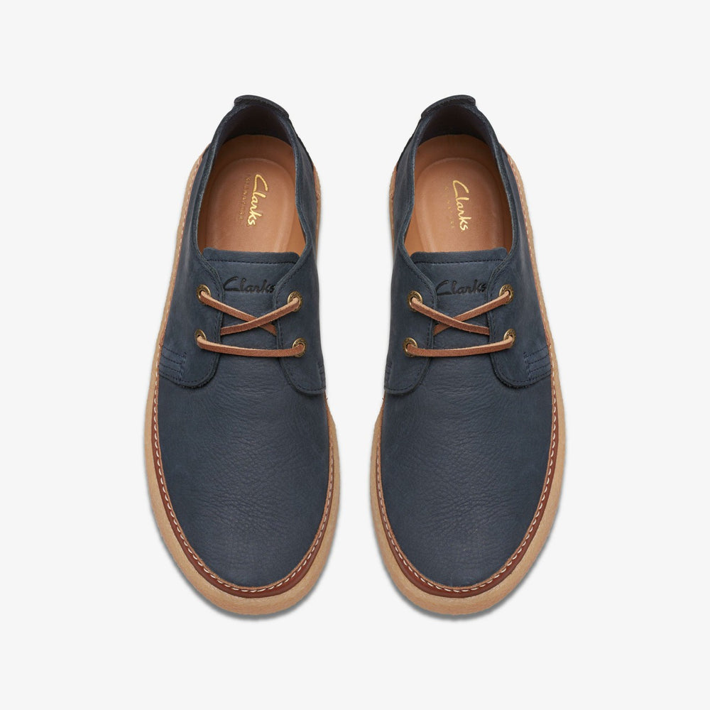 Clarkwood Low Navy Nubuck | Clarks