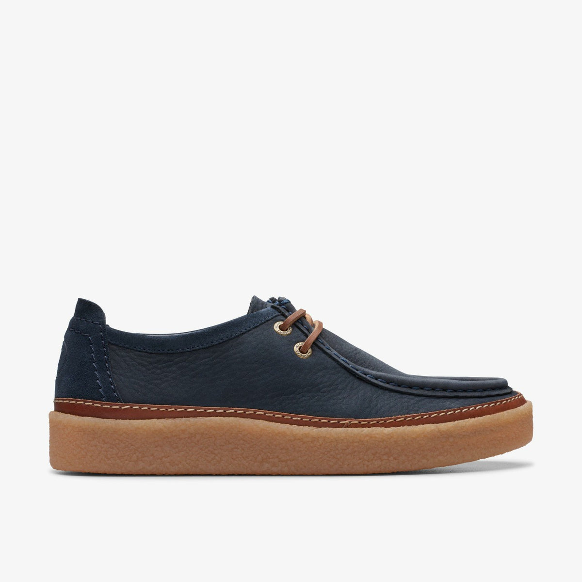 Clarkwood Moc Navy Nubuck | Clarks Onsale