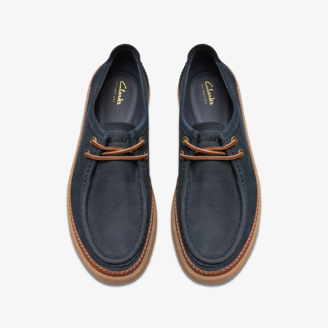 Clarkwood Moc Navy Nubuck | Clarks Onsale