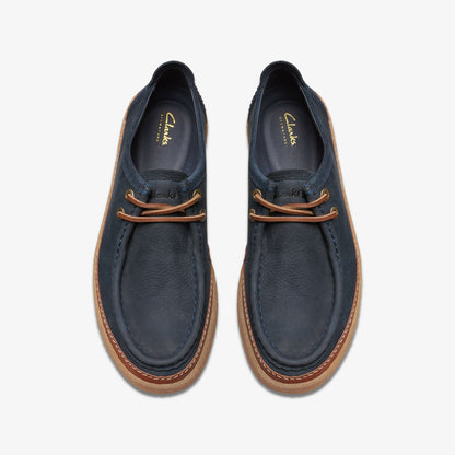 Clarkwood Moc Navy Nubuck | Clarks Onsale