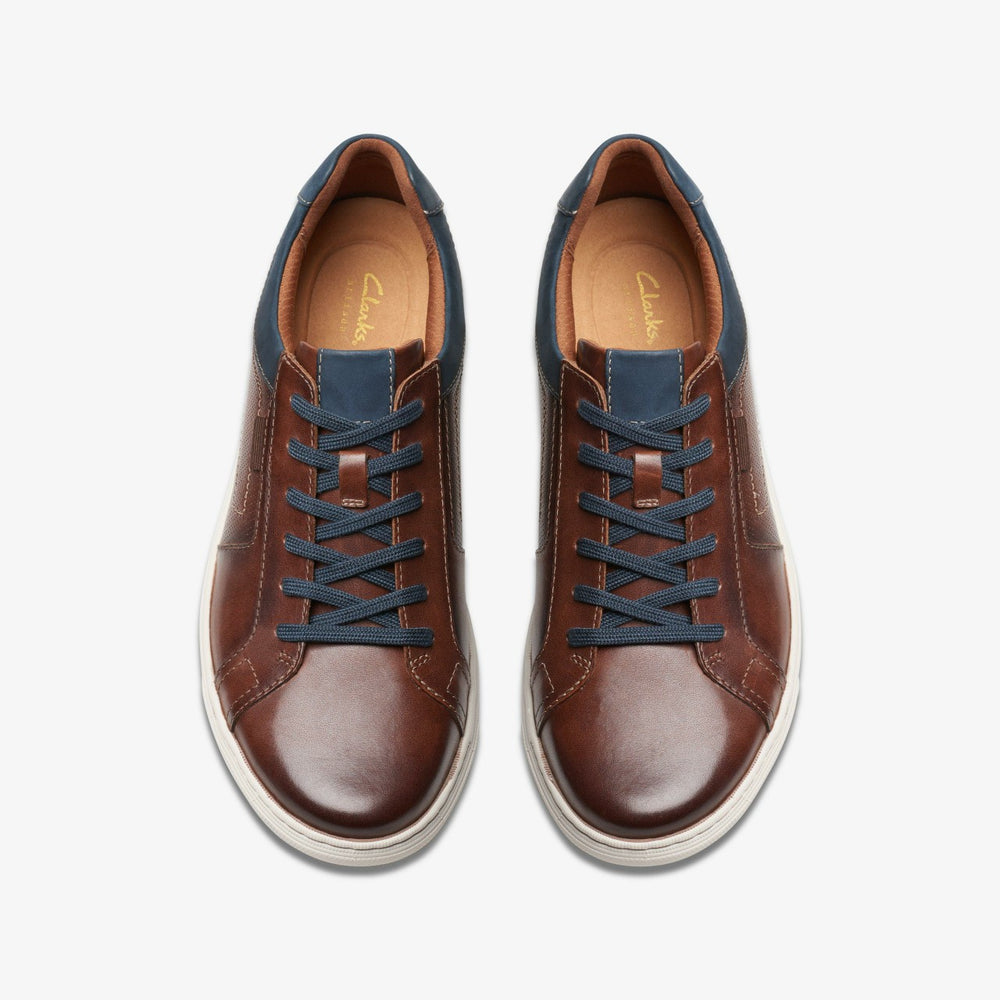Mapstone Lace Mahogany Leather | Clarks For Sale