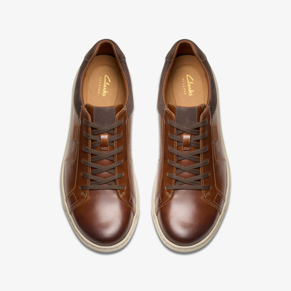 Mapstone Lace Tan Leather | Clarks