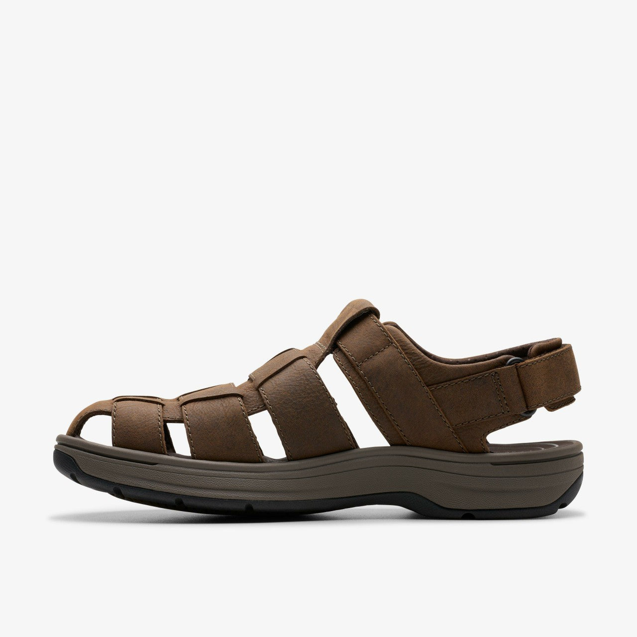 Saltway Cove Dark Brown Leather | Clarks Sale