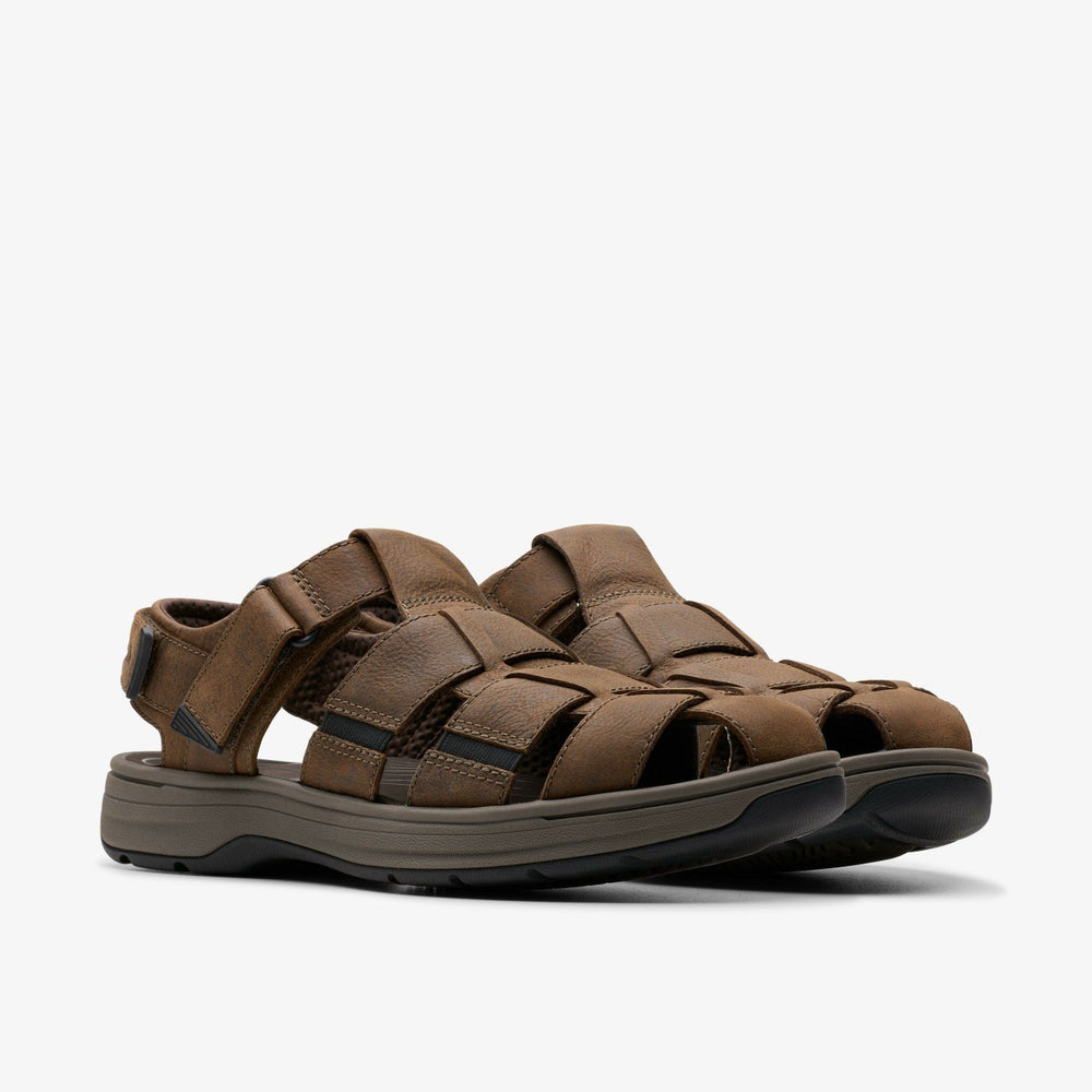 Saltway Cove Dark Brown Leather | Clarks Sale