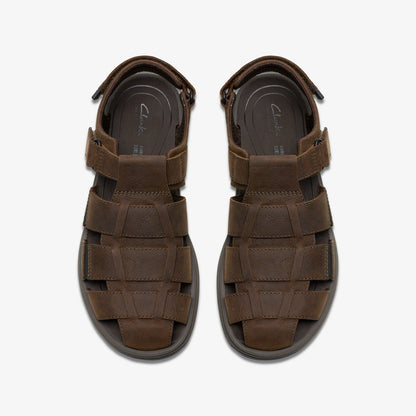 Saltway Cove Dark Brown Leather | Clarks Sale