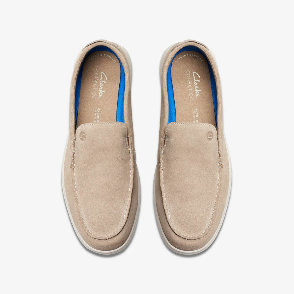 Flexway Step Loafer Sand Suede | Clarks Discount