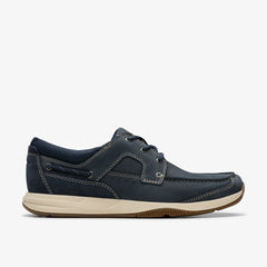 Sailview Lace Navy Nubuck | Clarks US