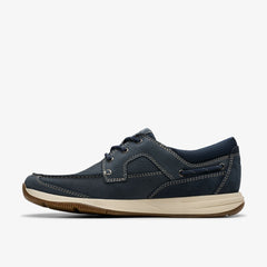 Sailview Lace Navy Nubuck | Clarks US