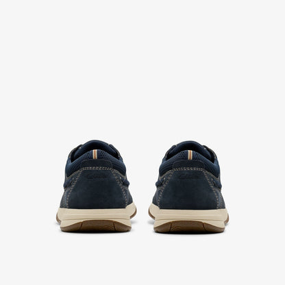 Sailview Lace Navy Nubuck | Clarks US
