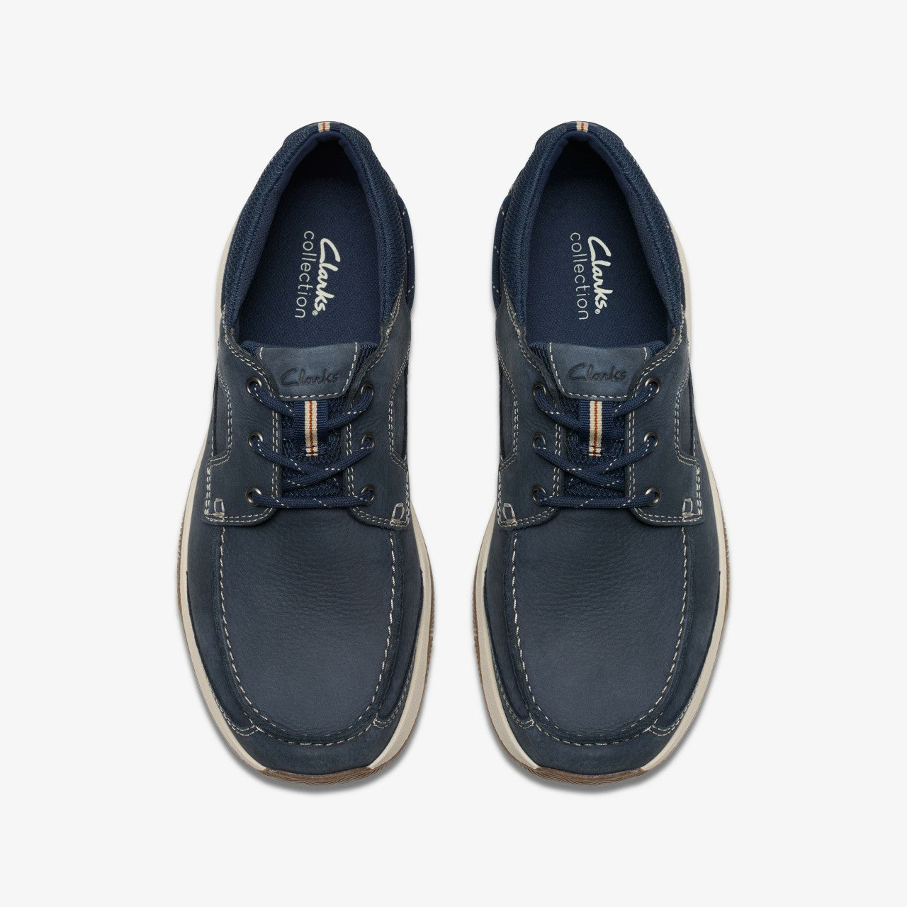 Sailview Lace Navy Nubuck | Clarks US