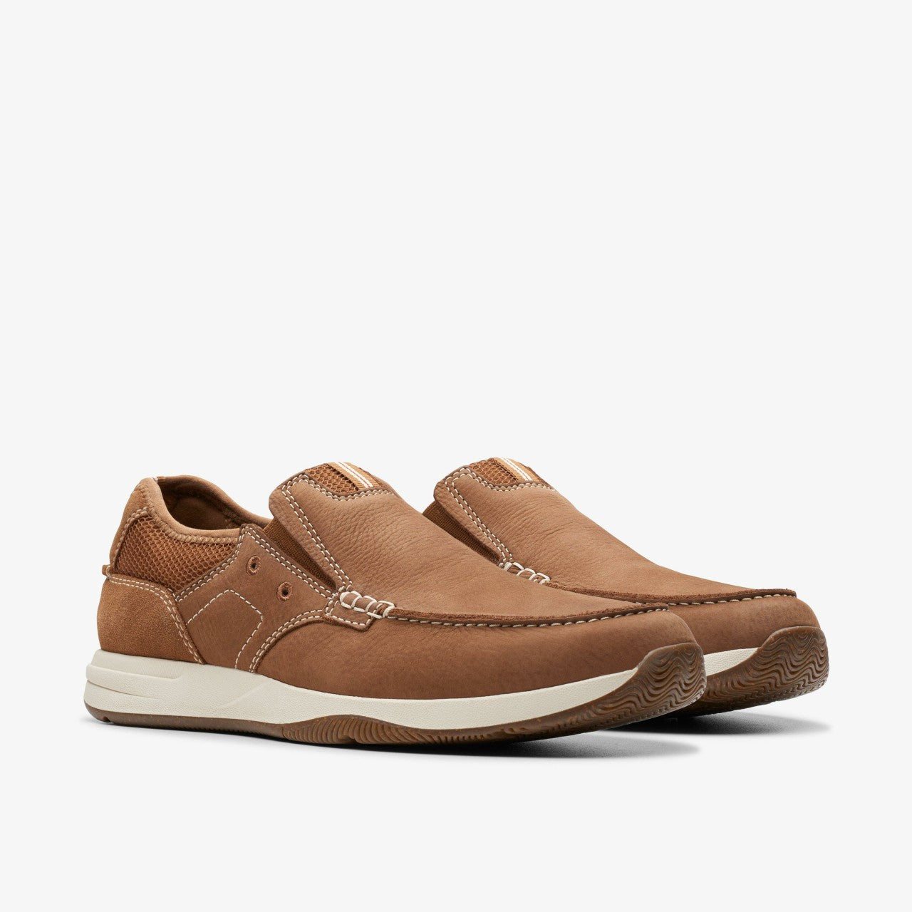 Sailview Step Loafer Light Tan Nubuck | Clarks Discount
