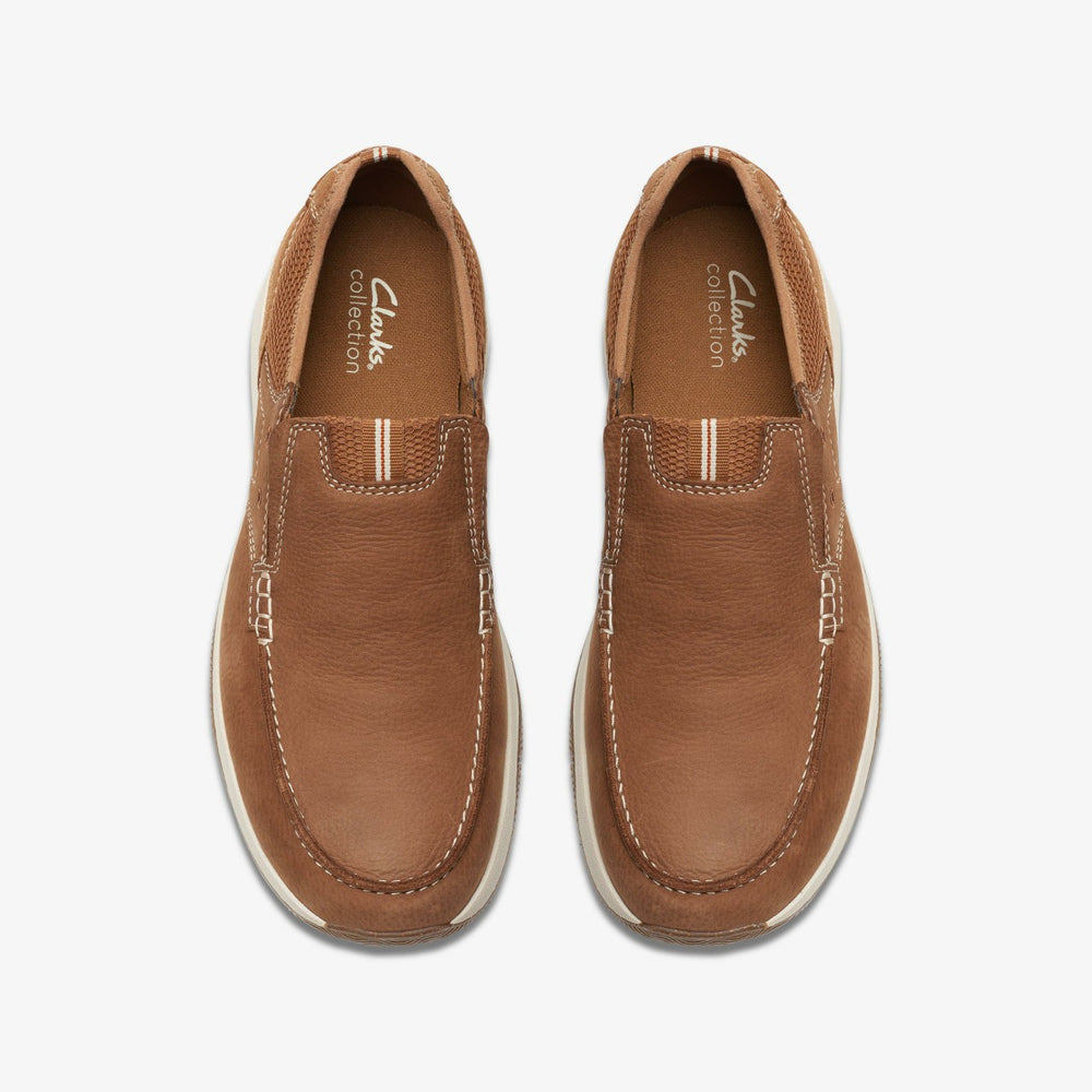Sailview Step Loafer Light Tan Nubuck | Clarks Discount